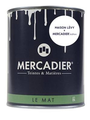 Peinture Mercadier - Le Mat - Maison Levy - Amande - 1 Litre