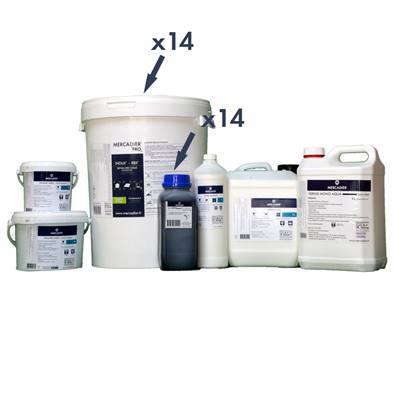 Mercadier - Béton Ciré - Kit RBX Int. sur Carrelage Joints Fins ETRETAT - jusqu. 33,6m²