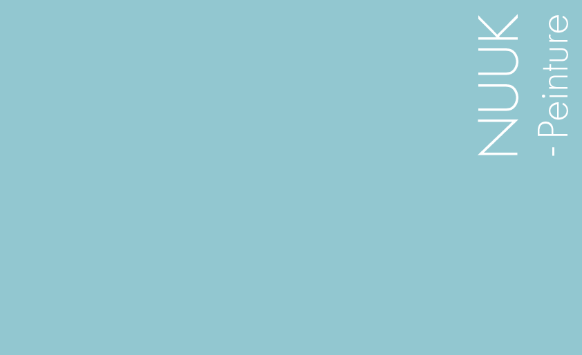 Couleur Peinture Nuuk : Turquoise aquatique frais et glacé.