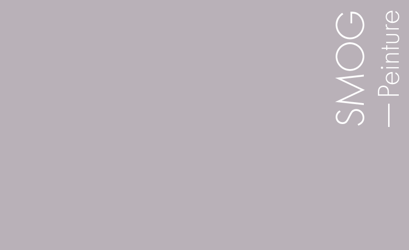 Couleur Peinture Smog : Violet grisé et clair