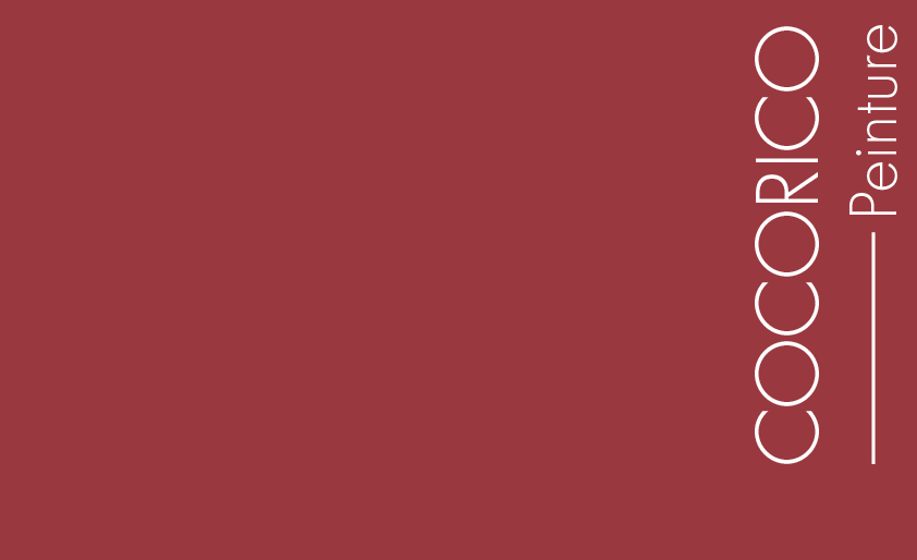 Couleur Cocorico : Rouge chaud à peine nuancé d'orangé Couleur Cocorico : Rouge chaud à peine nuancé d'orangé