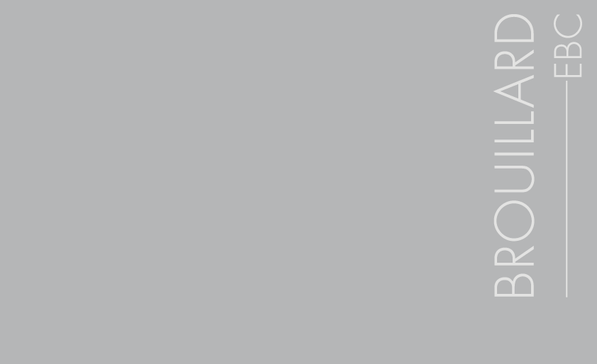 Couleur Brouillard : Gris classique, légèrement bleu dégradé de graphite et brume Couleur Brouillard : Gris classique, légèrement bleu dégradé de graphite et brume