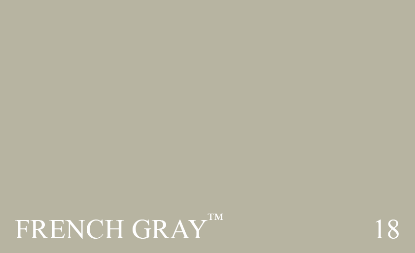 Couleur 18 French Gray : Très utilisée dans les papiers peints du XIXème siècle. Couleur 18 French Gray : Très utilisée dans les papiers peints du XIXème siècle.