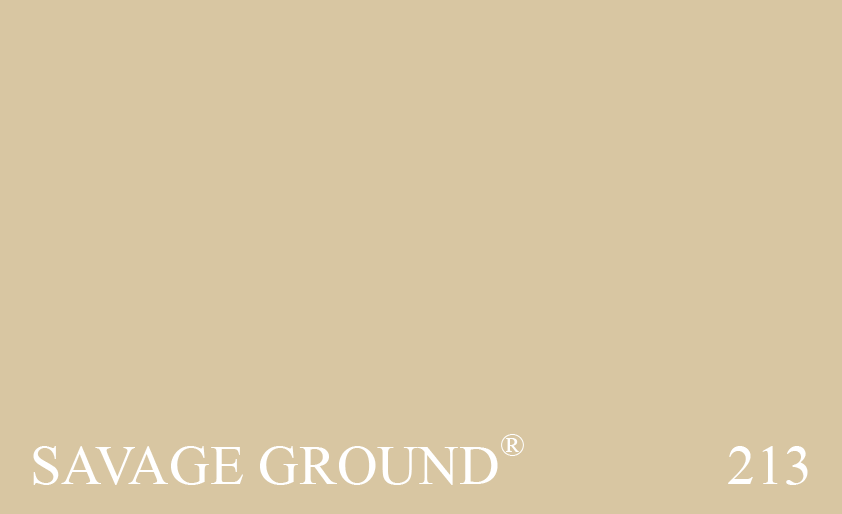 Couleur 213 Savage Ground : Une des couleurs de fond pour papier peint favorites de Dennis Savage, imprimeur à la planche par excellence. Couleur 213 Savage Ground : Une des couleurs de fond pour papier peint favorites de Dennis Savage, imprimeur à la planche par excellence.