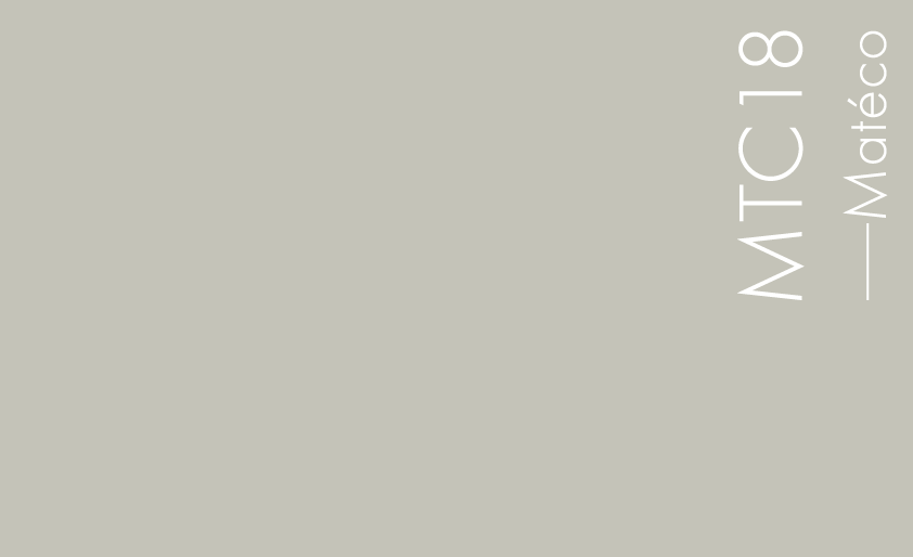 Couleur MTC18 : Gris moyen un peu vert Couleur MTC18 : Gris moyen un peu vert