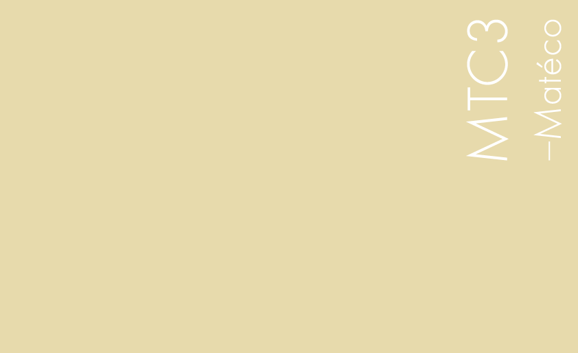 Couleur MTC3 : Ton crème jaune Couleur MTC3 : Ton crème jaune