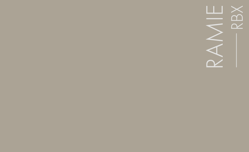 Couleur Ramie : gris brun chaud, assez clair
