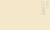 Couleur Sweet : Blanc chaud légèrement jaune